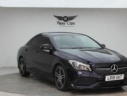Blue Used 2018 Mercedes CLA220 AMG line Sedan | £11,699 (Good price)