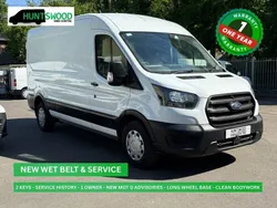 White Used 2021 Ford Transit S Van | £10,995 (Super price)