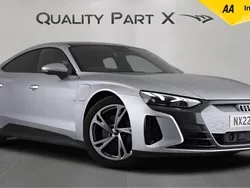 Silver Used 2022 Audi e-tron GT quattro Design Sedan | £36,200 (Super price)