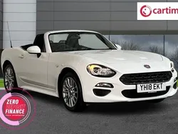 White Used 2018 Fiat 124 Spider Classica Cabriolet | £12,400 (Good price)