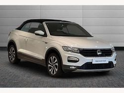 Pure white Used 2021 VW T-Roc Cabriolet Active Cabriolet | £21,490 (Fair price)