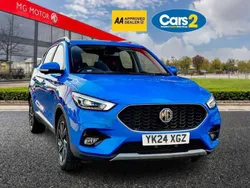 Blue Used 2024 MG ZS Exclusive Sedan | £15,591 (Fair price)