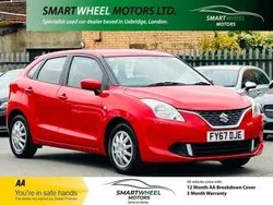 Red Used 2017 Suzuki Baleno SZ3 Hatchback | £2,840
