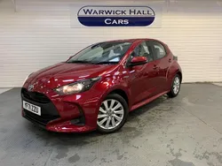 Red Used 2021 Toyota Yaris Hybrid Hatchback | £14,995 (Good price)