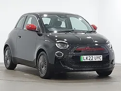 Black Used 2022 Fiat 500e Red Hatchback | £12,998 (A bit pricey)