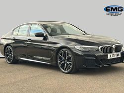 Black Used 2022 BMW 530 M Sport Sedan | £30,995 (Fair price)