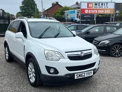 White Used 2013 Vauxhall Antara S SUV | £2,490 (Good price)