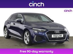 Blue Used 2021 Audi A3 S-Line Hatchback | £21,849 (Fair price)