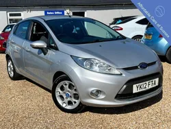 Silver Used 2012 Ford Fiesta Zetec Hatchback | £4,495 (Fair price)