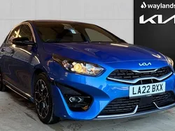 Blue Used 2022 Kia Ceed GT-Line Hatchback | £16,995 (Fair price)