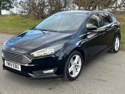 Black Used 2018 Ford Focus Zetec Hatchback | £8,495 (Fair price)