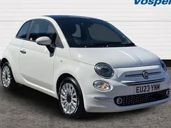 White Used 2023 Fiat 500 Hatchback | £10,250 (Fair price)
