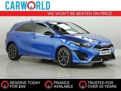Blue Used 2024 Kia Ceed GT GT-Line Hatchback | £21,960 (Fair price)