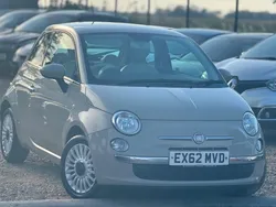 Brown Used 2012 Fiat 500 Lounge Hatchback | £2,390 (A bit pricey)