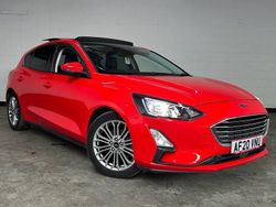 Red Used 2020 Ford Focus Titanium X Hatchback | £9,350 (Fair price)