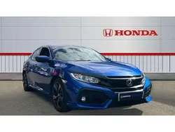 Blue Used 2018 Honda Civic SR Hatchback | £12,165 (Fair price)