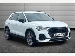 Glacier white Used 2024 Audi Q3 Black Edition SUV | £33,850 (Fair price)