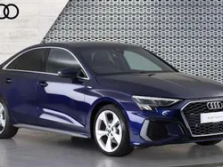 Blue Used 2024 Audi A3 S-Line Sedan | £26,016 (Fair price)