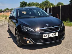 Black Used 2016 Peugeot 308 Allure Estate | £7,500 (Fair price)