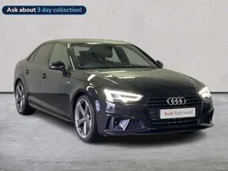 Black Used 2019 Audi A4 Black Edition Sedan | £16,018 (Fair price)
