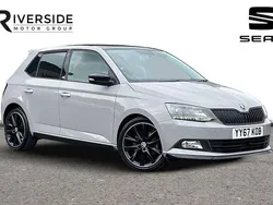 Meteor grey Used 2017 Skoda Fabia Monte Carlo Hatchback | £8,490 (A bit pricey)