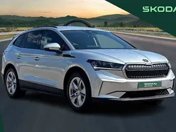 Brilliant silver metallic Used 2024 Skoda Enyaq iV SUV | £25,550 (Expensive)