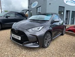 Grey Used 2021 Toyota Yaris Hatchback | £17,500 (Expensive)