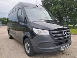 Black New 2025 Mercedes Sprinter Van | £37,450 (Expensive)
