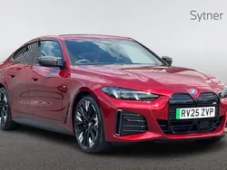 Red Used 2025 BMW i4 Comfort Edition Sedan | £61,000