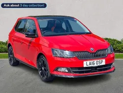 Red Used 2016 Skoda Fabia Monte Carlo Hatchback | £8,790 (Fair price)
