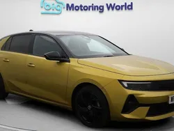 Yellow/black Used 2022 Vauxhall Astra GS Line Hatchback | £15,000 (Fair price)