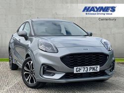 Silver Used 2023 Ford Puma Gen-E ST-Line Hatchback | £18,699 (Fair price)