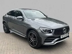 Grey Used 2022 Mercedes GLC43 AMG Premium Plus Coupe | £49,495 (Fair price)