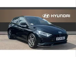 Black Used 2024 Hyundai i20 Premium Hatchback | £16,410 (Fair price)