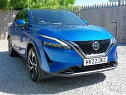 Blue Used 2022 Nissan Qashqai Tekna+ SUV | £25,298