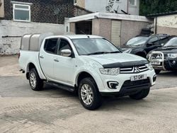 White Used 2015 Mitsubishi L200 Pickup | £13,495 (Good price)