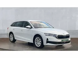 White New 2025 Skoda Octavia SE L Estate | £28,295 (A bit pricey)