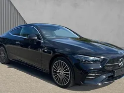 Obsidian black metallic Used 2025 Mercedes CLE300 AMG Line Premium Plus Coupe | £51,890 (Fair price)