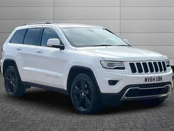 White Used 2014 Jeep Grand Cherokee Limited SUV | £14,440 (A bit pricey)