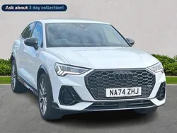 White Used 2024 Audi Q3 Black Edition SUV | £37,556 (A bit pricey)
