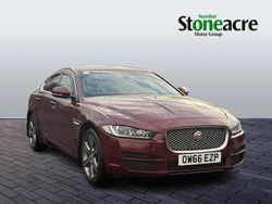 Red Used 2017 Jaguar XE Portfolio Sedan | £9,990 (Fair price)