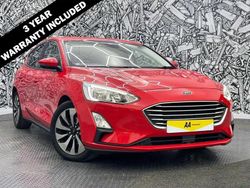 Red Used 2019 Ford Focus Zetec Hatchback | £9,595 (Fair price)