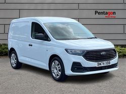 Solid frozen white Used 2025 Ford Transit Trend Van | £22,995