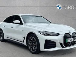 White Used 2024 BMW i4 M Sport Sedan | £32,750 (Super price)