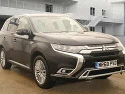 Black Used 2018 Mitsubishi Outlander P-HEV SUV | £8,495 (Fair price)