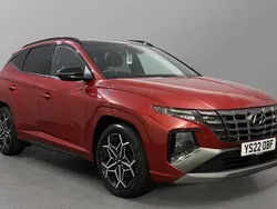 Red Used 2022 Hyundai Tucson N Line SUV | £22,599 (Expensive)