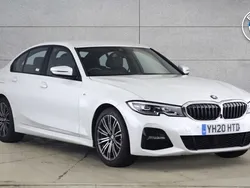 White Used 2020 BMW 320 M Sport | £24,500 (Fair price)