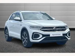 White Used 2022 VW T-Roc R-line SUV | £23,695 (Fair price)