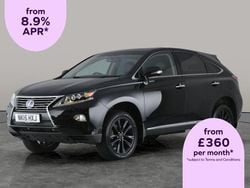 Black Used 2015 Lexus RX450h SUV | £19,298 (Expensive)
