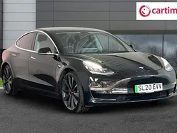 Black Used 2020 Tesla Model 3 Performance Sedan | £16,990 (Fair price)
